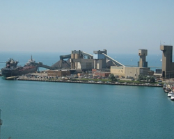 sifto salt mine site as seen from the air